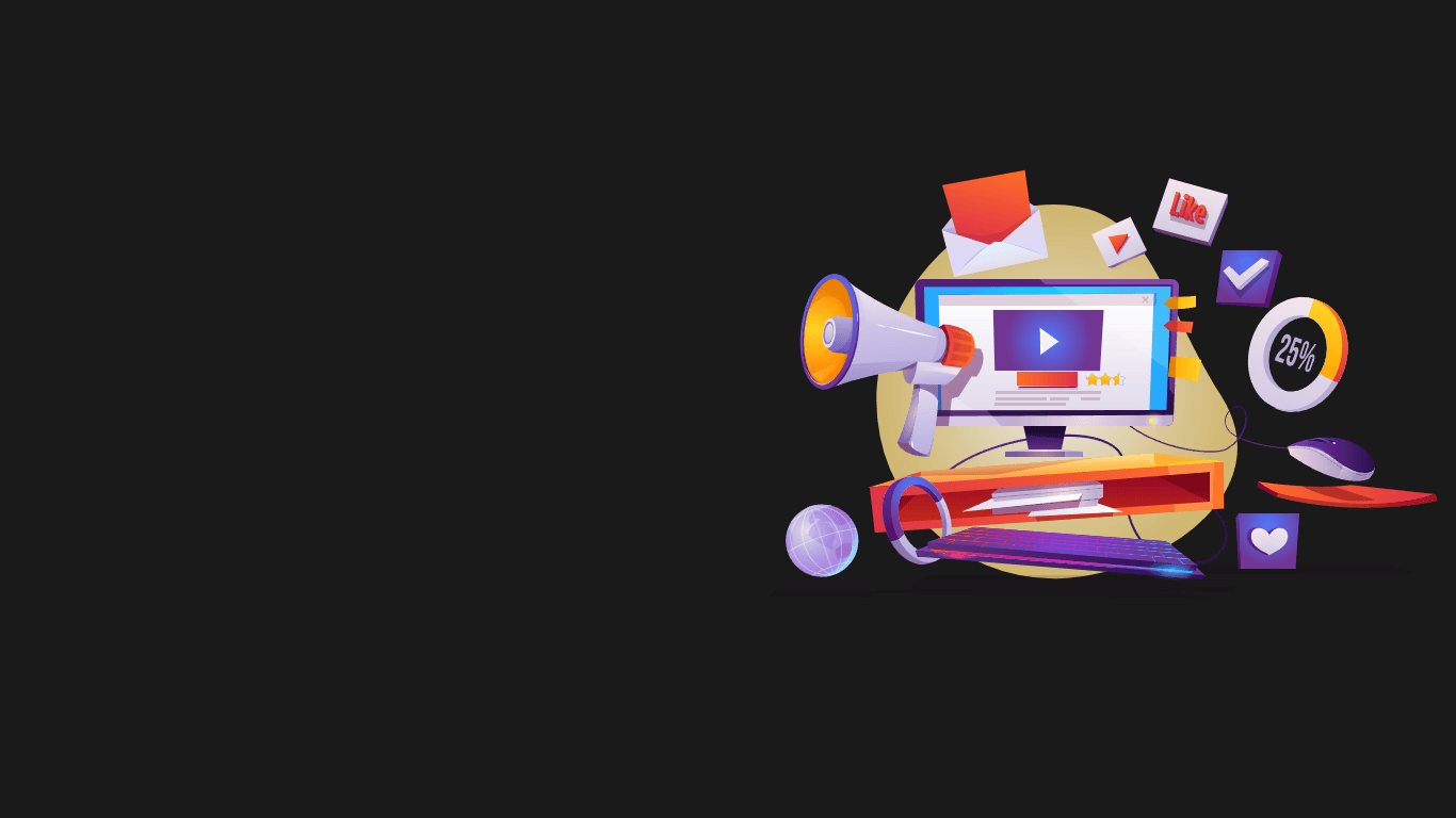 SOCIAL MEDIA MARKETING header background